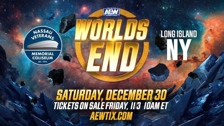 AEW World Title Match Official For Worlds End Cultaholic Wrestling
